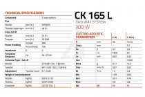 Компонентная акустика Hertz CK 165 L - 3